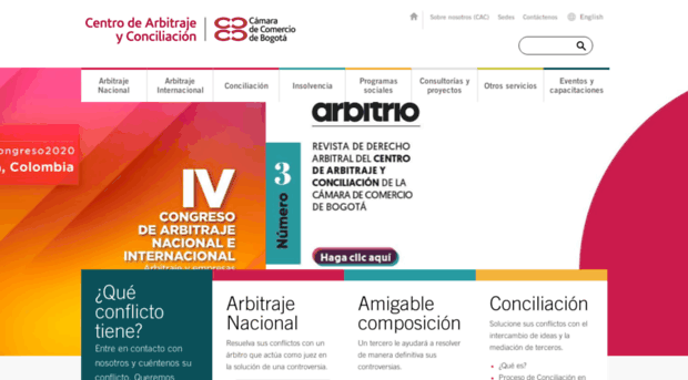 centroarbitrajeconciliacion.com