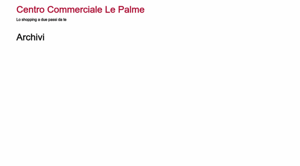 centrocommercialelepalme.it