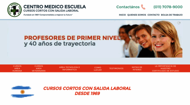 centromedicoescuela.com.ar