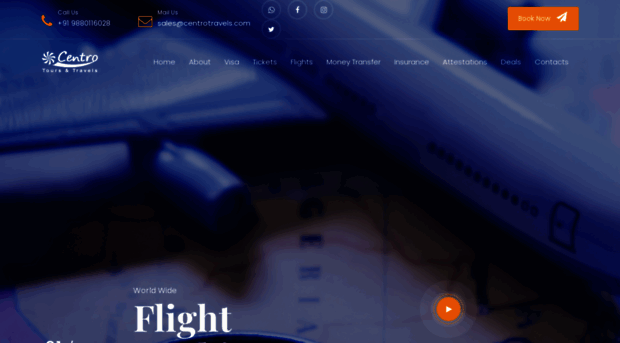 centrotravels.com