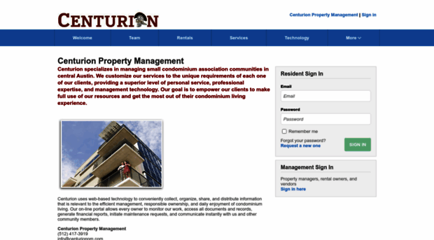 centurion.managebuilding.com