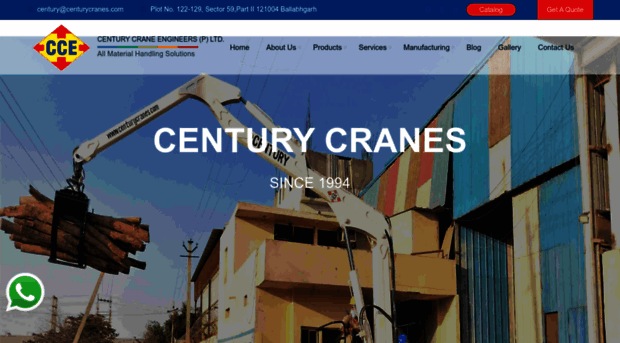 centurycranes.com