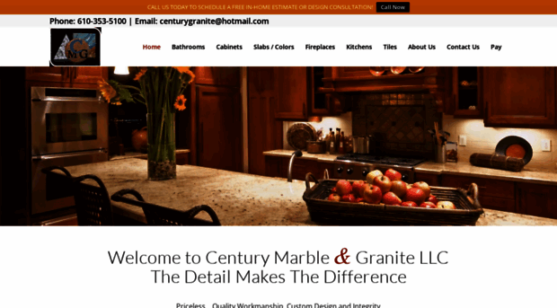 centurymarblegranitellc.com