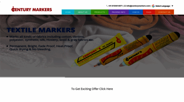 centurymarkers.com