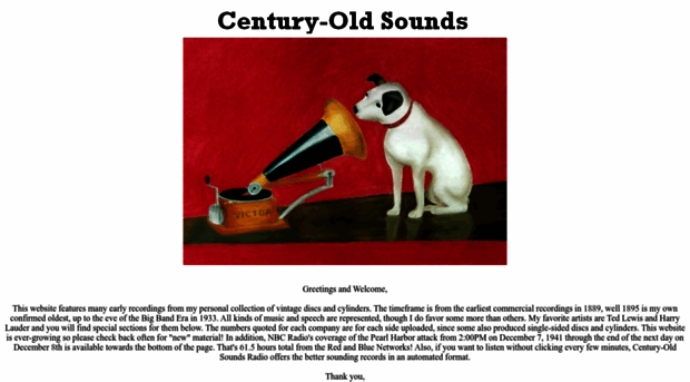 centuryoldsounds.com