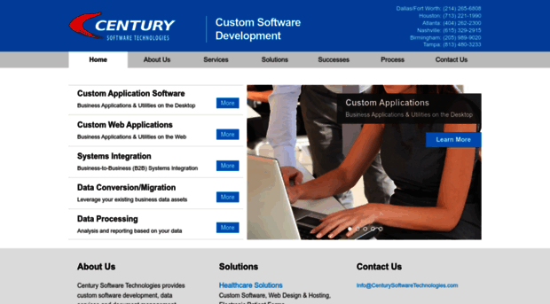 centurysoftwaretechnologies.com