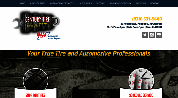 centurytireauto.com