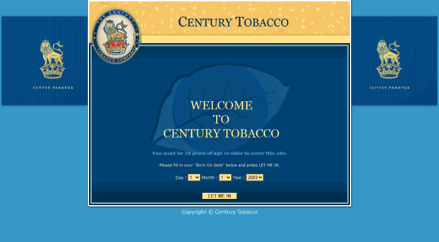 centurytobacco.com