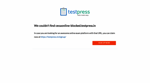 ceoaonline.testpress.in