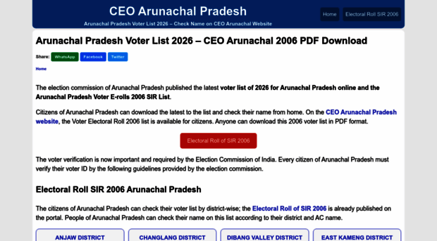 ceoarunachal.com