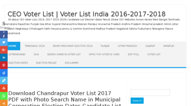 ceovoterlists.in