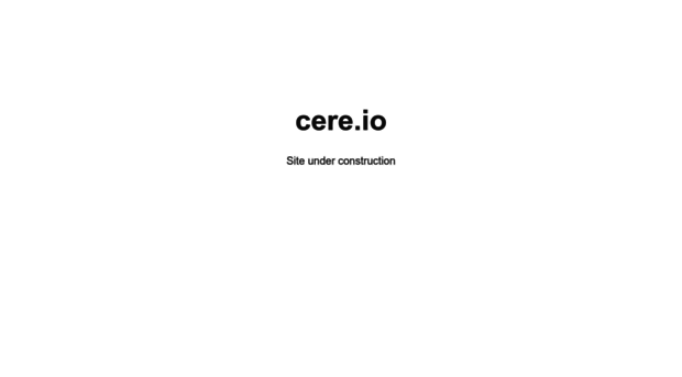 cere.io