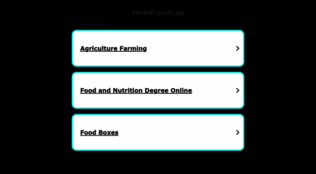 cereal.com.au