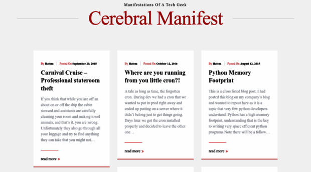 cerebralmanifest.com