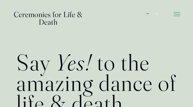 ceremoniesforlifeanddeath.com