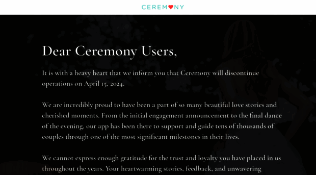 ceremonyapp.com