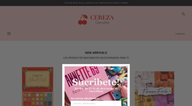 cerezacosmetics.com