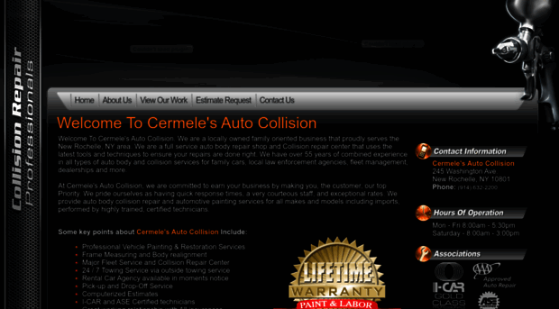 cermelesautocollision.com