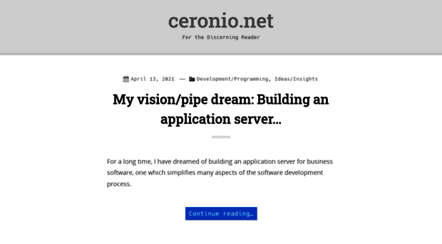 ceronio.net