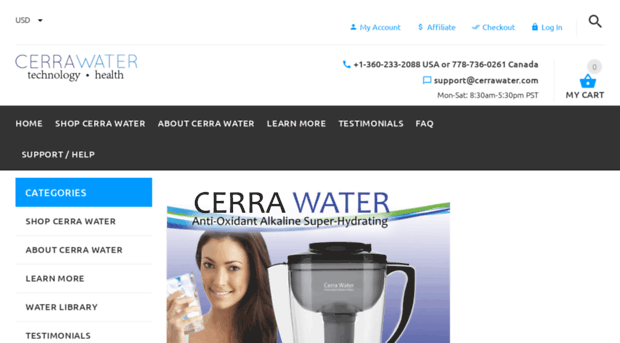 cerrawater.com