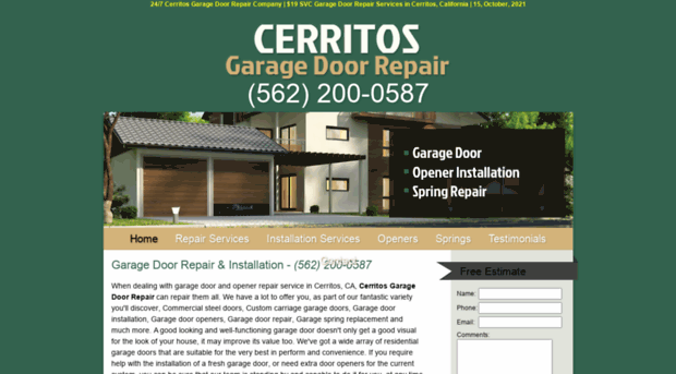 cerritoscagaragedoorrepair.com