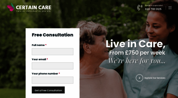 certaincare.co.uk