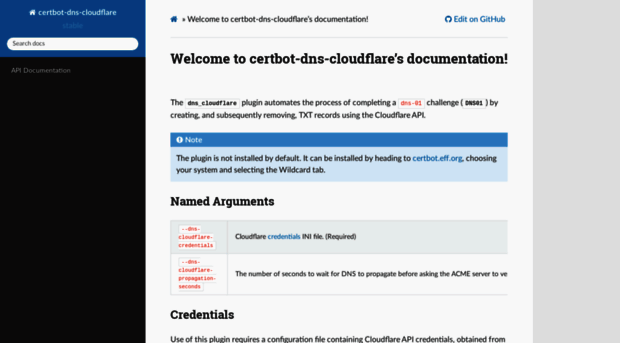 certbot-dns-cloudflare.readthedocs.io