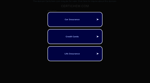 certichem.com