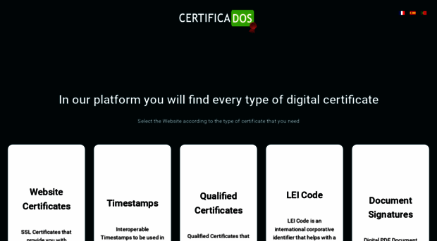 certificados.eu