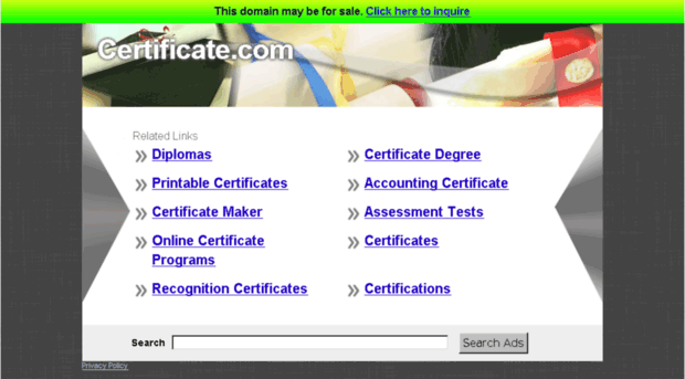 certificate.com