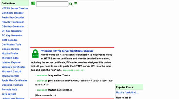 certificate.fyicenter.com