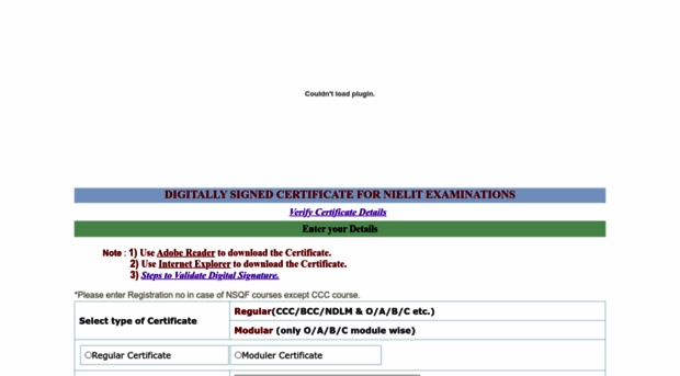 certificate.nielit.gov.in