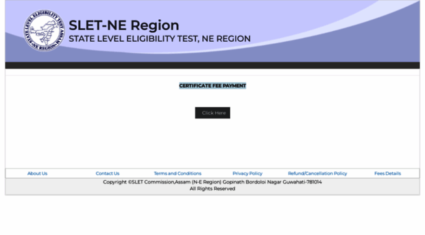 certificate.sletneonline.co.in