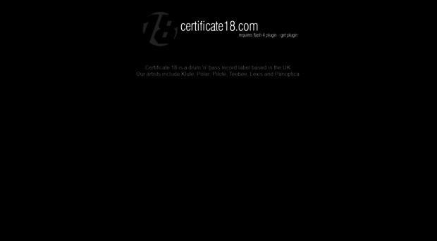 certificate18.com