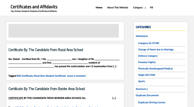 certificates-affidavits.com