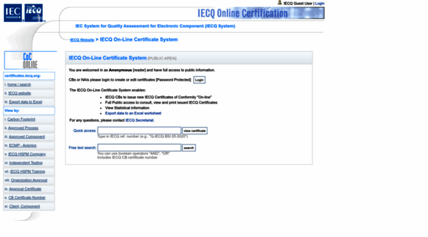 certificates.iecq.org