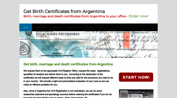 certificatesargentina.com