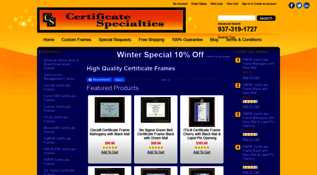 certificatespecialties.com