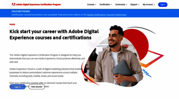 certification.adobe.com