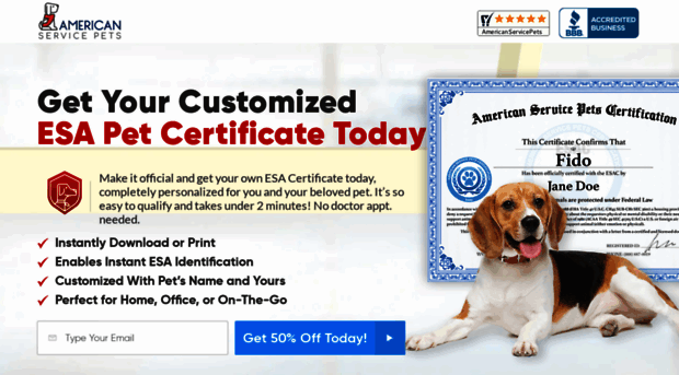 certification.americanservicepets.com