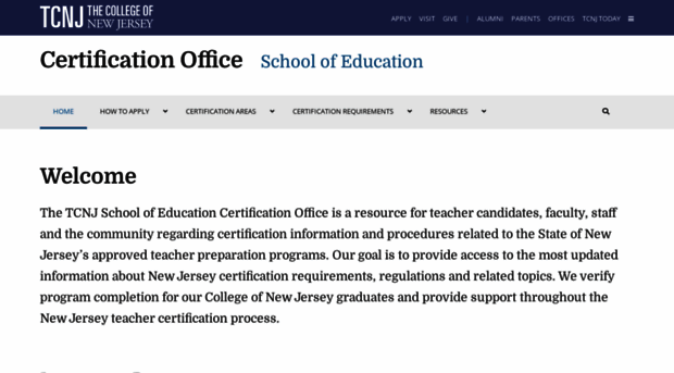 certification.tcnj.edu