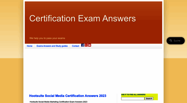 certificationexamanswers blogspot com Certification Exam Answers