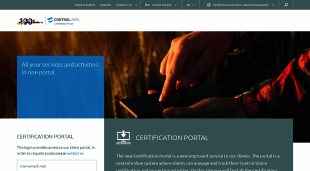 certificationportal.controlunion.com