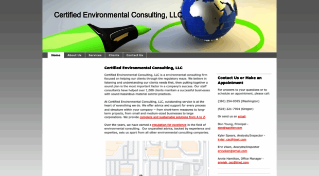 certified-environmental-consulting.com