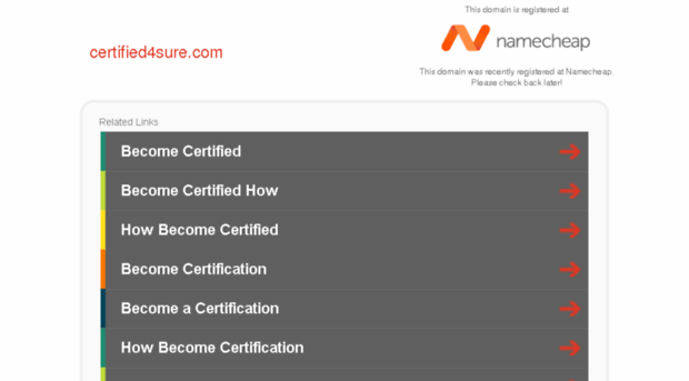 certified4sure.com