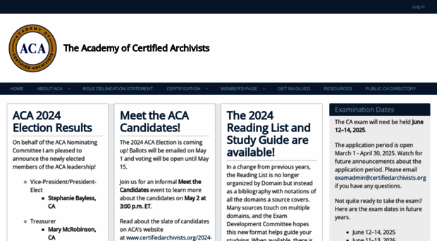 certifiedarchivists.org