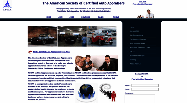 certifiedautoappraisers.com