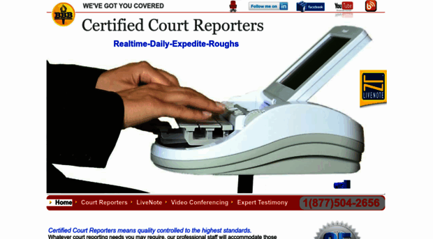 certifiedcourtreporting.net