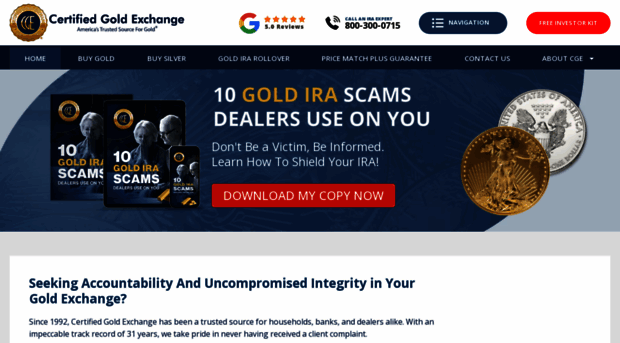 certifiedgoldexchange.com