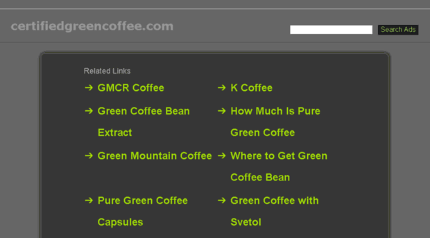 certifiedgreencoffee.com